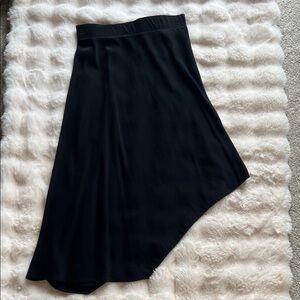 Chic Asymmetrical Black Skirt for Women